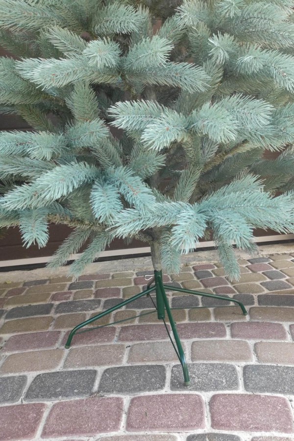 Искусственная елка Буковельская голубая 210 см | Искусственная литая ель